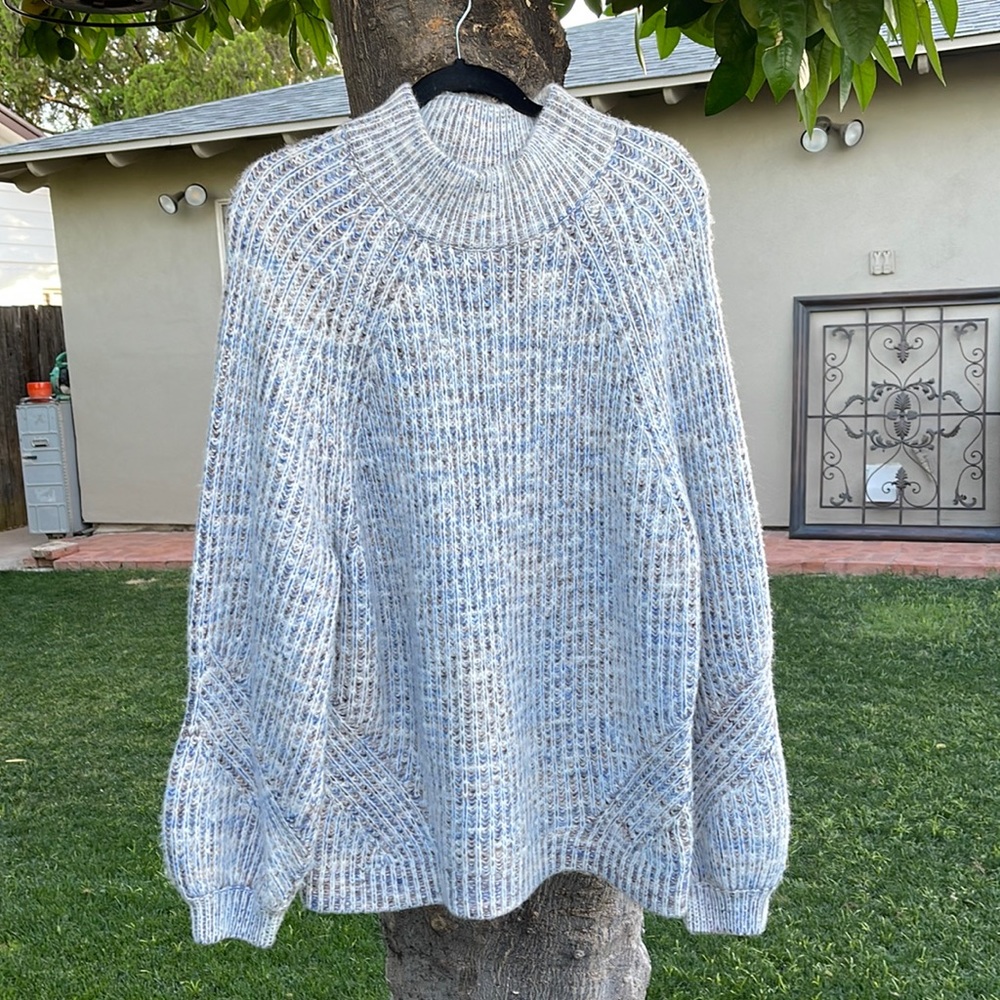 ava & viv xl threaded turtle neck sweater